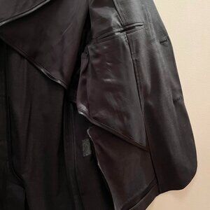 Dark gray corridor suit